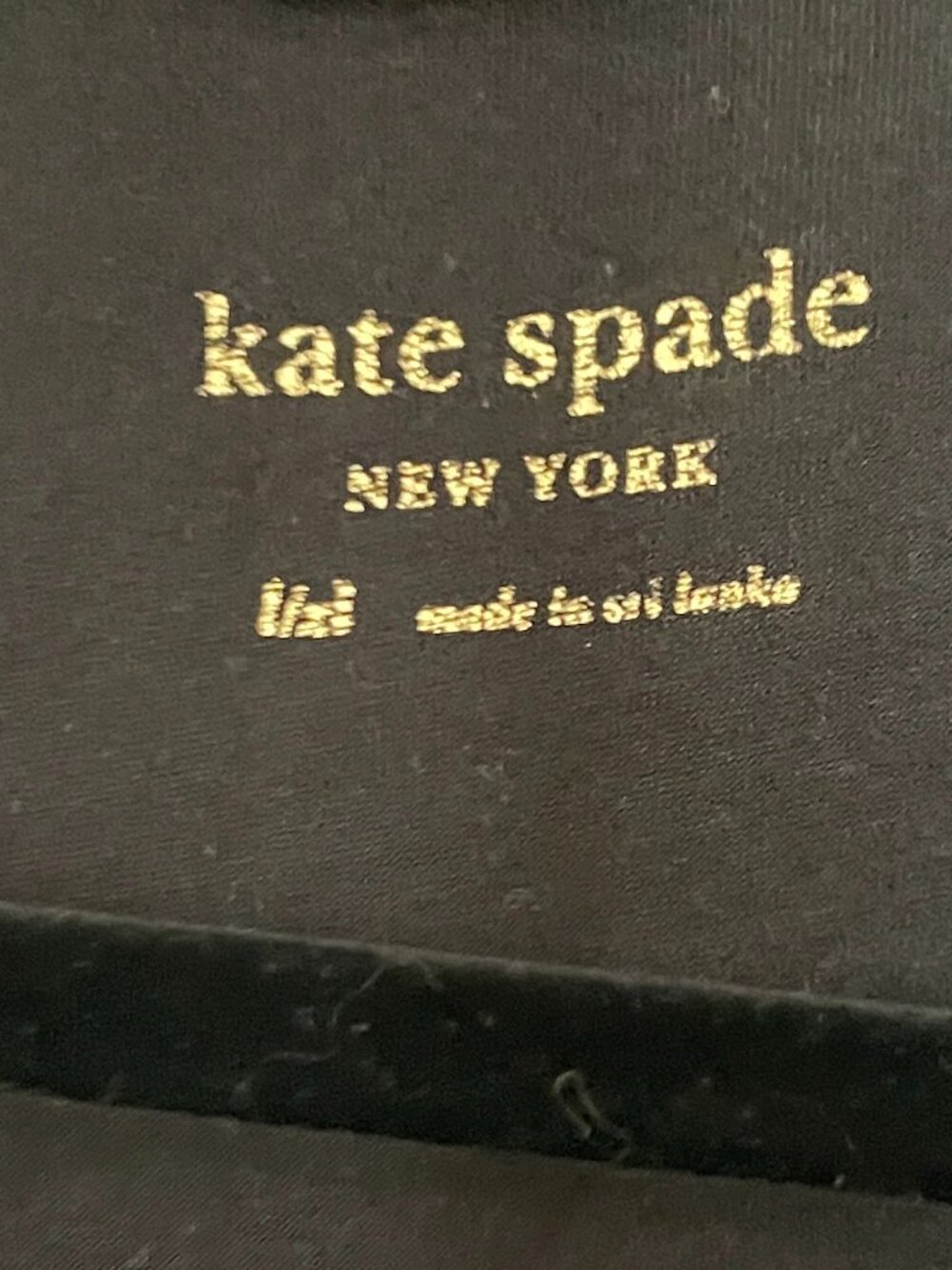 Kate Spade Black Robe - Picture 4 of 5
